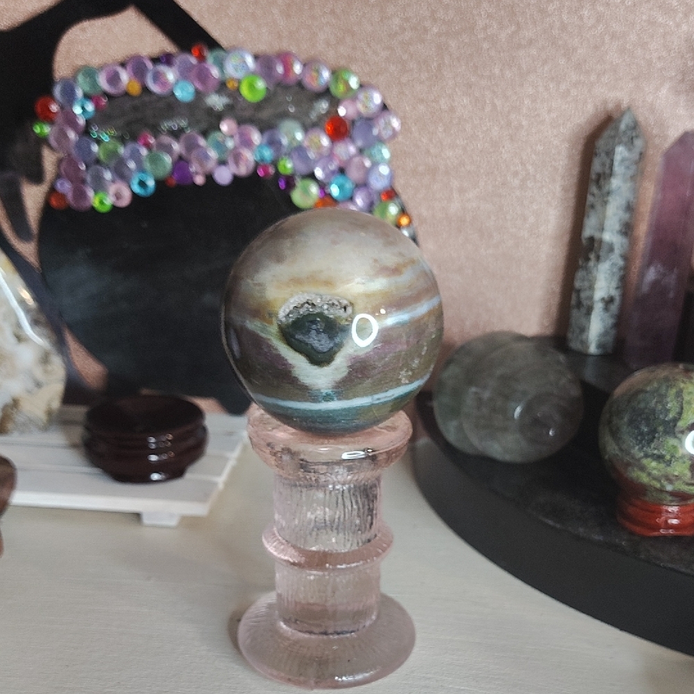 Ocean Jasper OJ Crystal Sphere